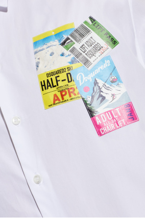 Dsquared2 Camisa con parches