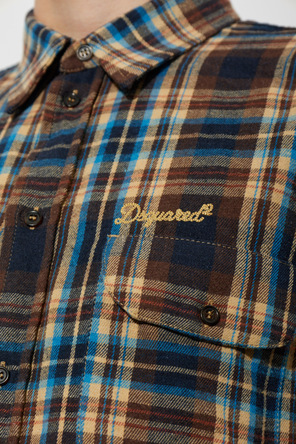 Dsquared2 Camisa aos quadrados