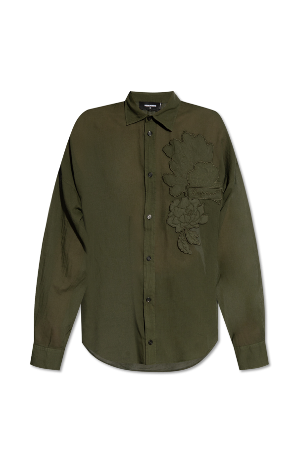 Patched shirt od Dsquared2