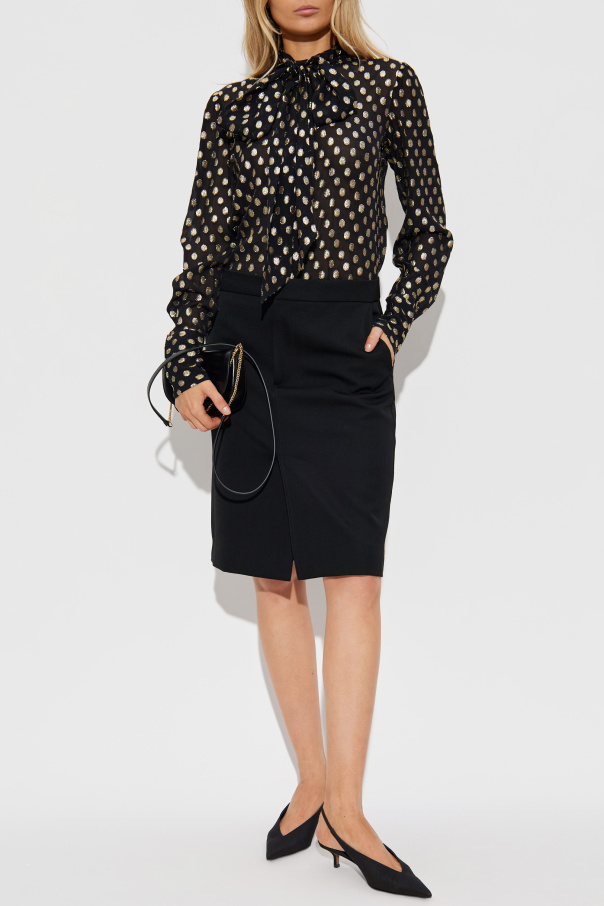 Dsquared2 Camisa con hilo de lurex