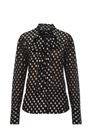 Camisa con hilo de lurex