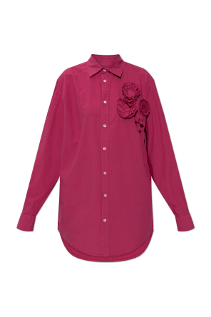 Shirt with applique