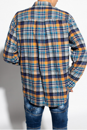 Dsquared2 Checked Yellow shirt