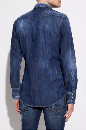 Dsquared2 Denim Linen shirt