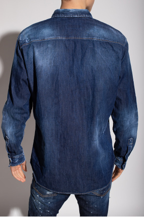 Dsquared2 Denim shirt with logo