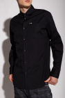 Dsquared2 Siksilk lightweight jacket with taping in black