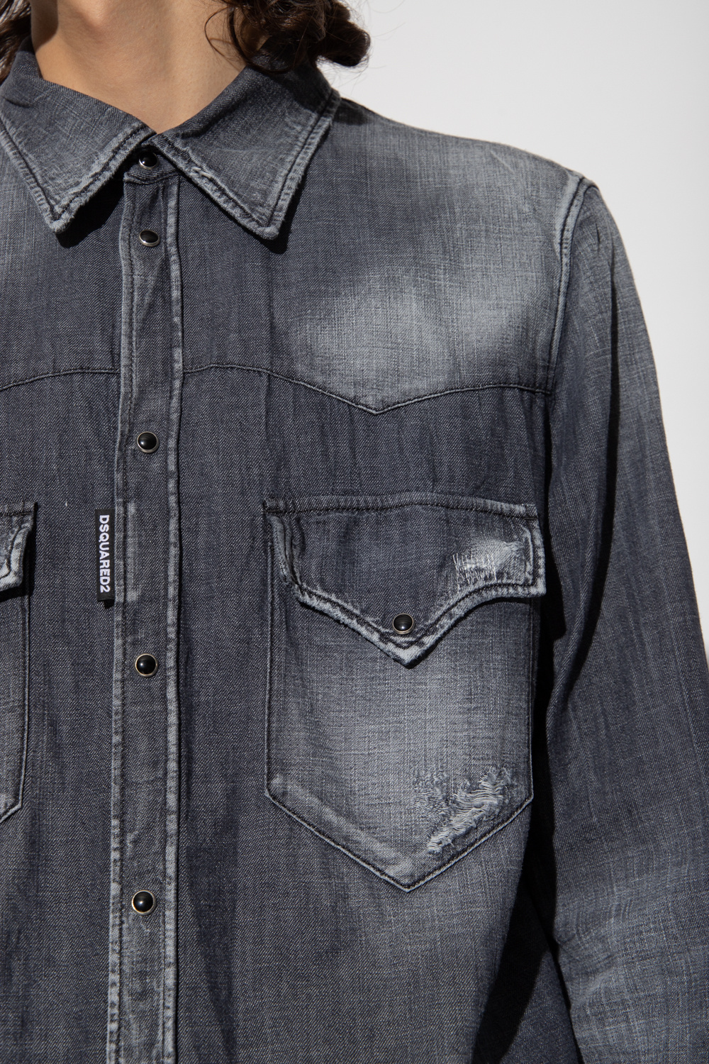 Dsquared2 Denim down shirt