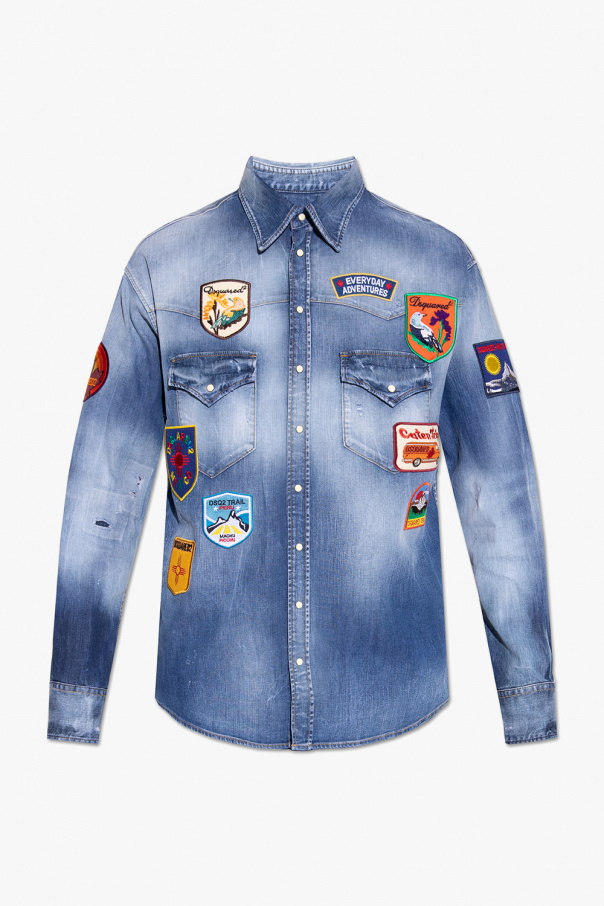 Dsquared2 Shirt with patches