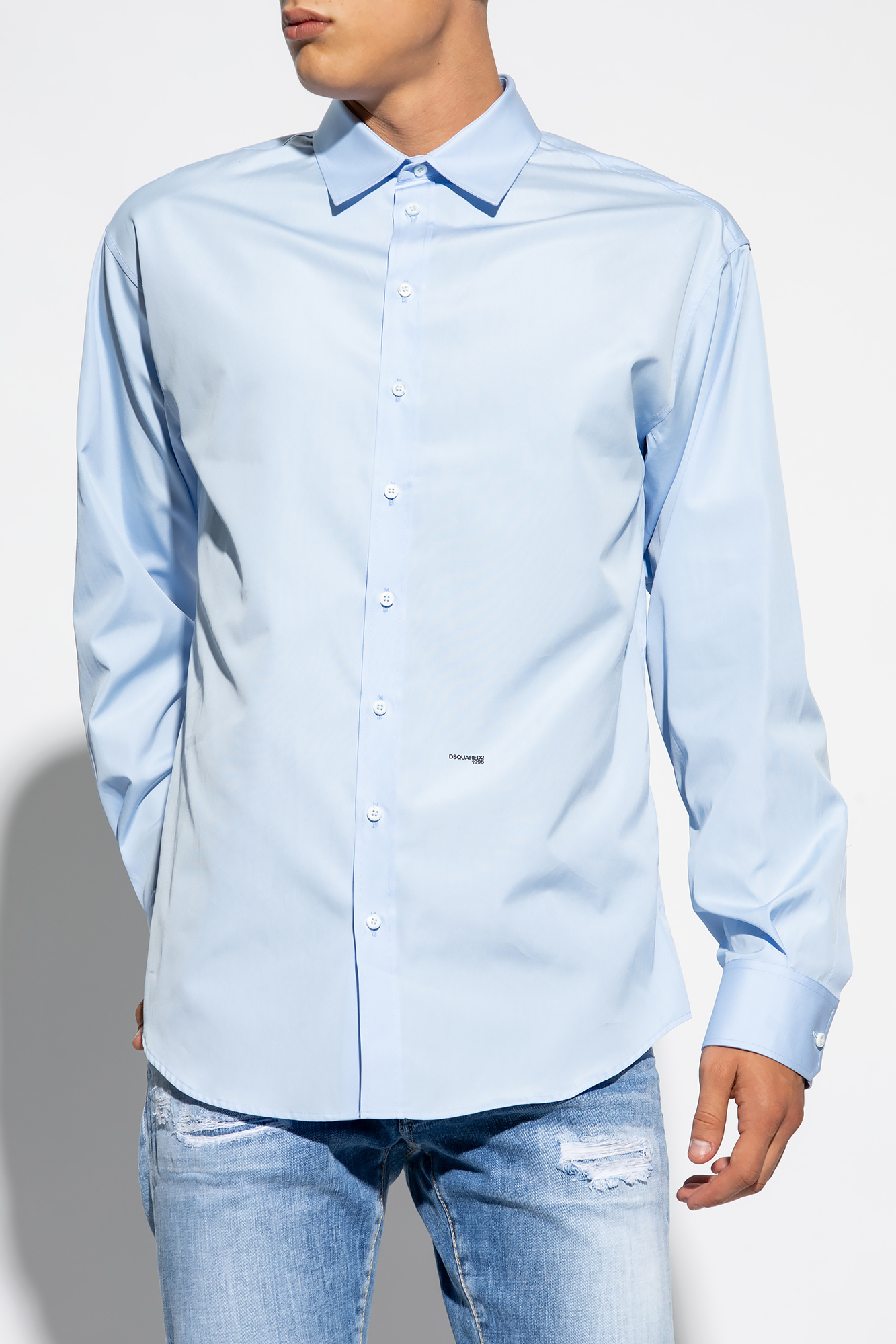 Dsquared2 Cotton shirt with logo