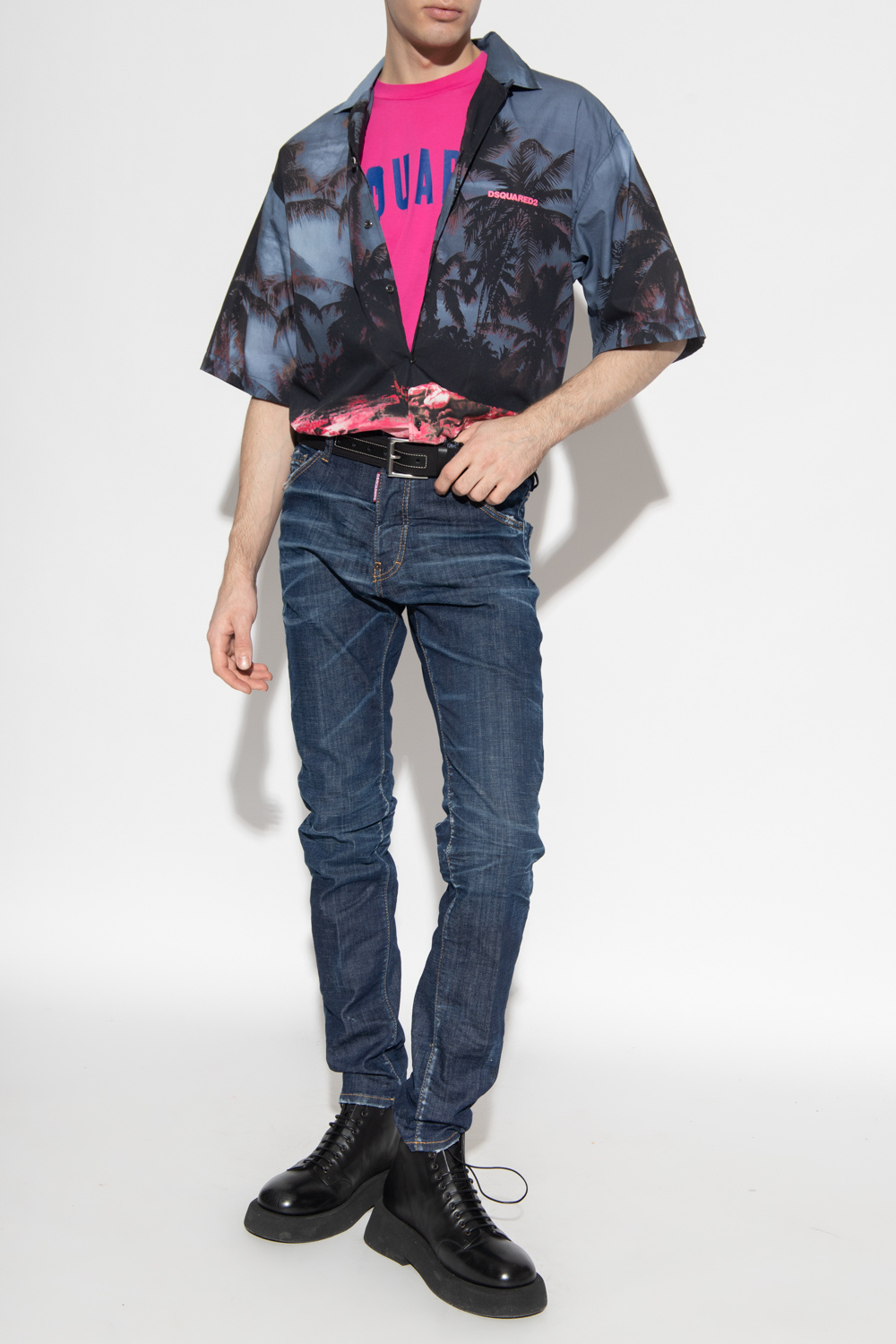 Dsquared2 Indigo Denim Shirt