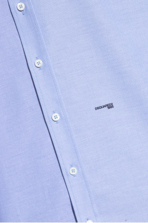 Dsquared2 Short Sleeve Frill Detail T-Shirt