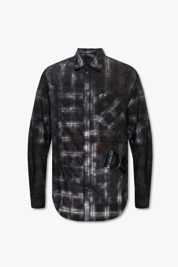 Dsquared2 Checked Navy shirt