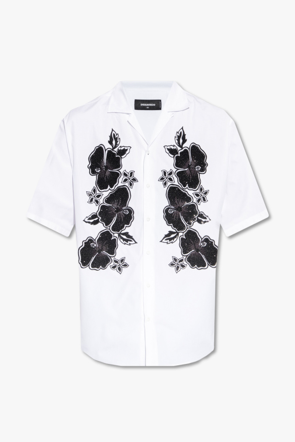 Dsquared2 Shirt simple with sparkling details