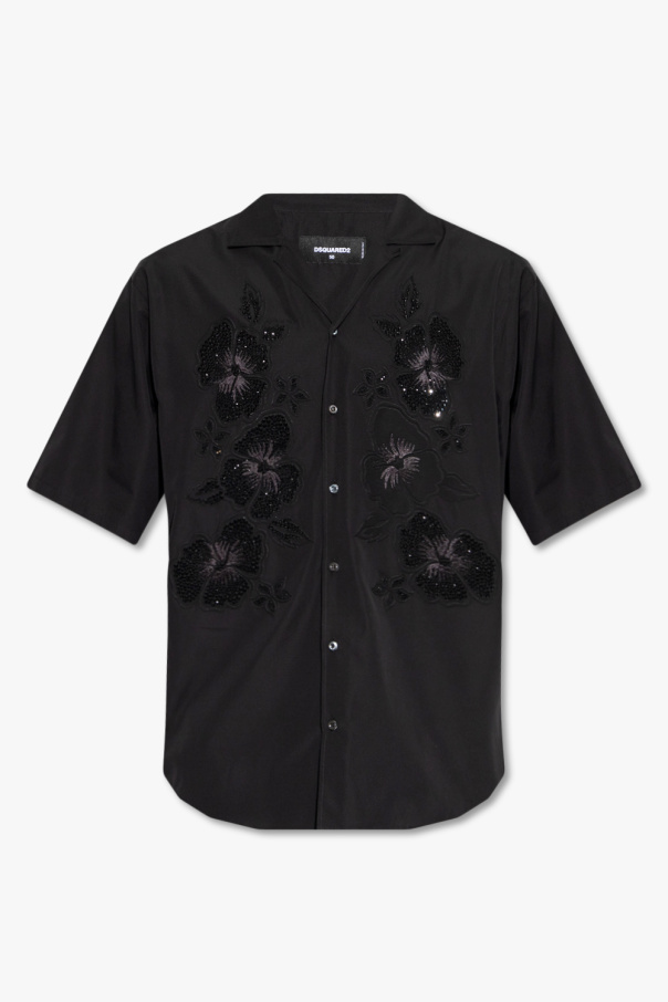 Dsquared2 Shirt with sparkling details