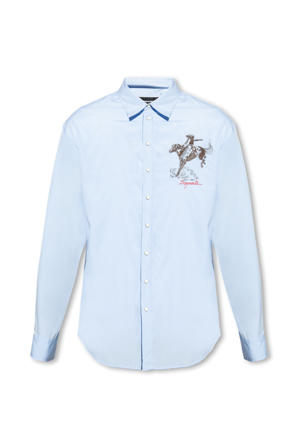 Dsquared2 Embroidered shirt