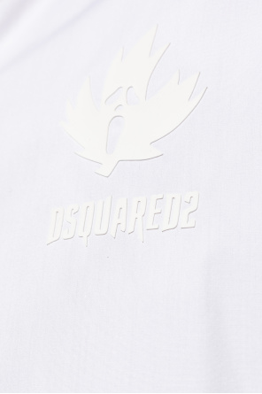 Dsquared2 shirt Pembe with logo