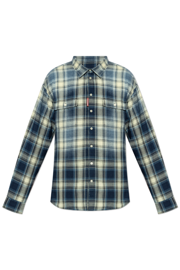 Dsquared2 Shirt with check pattern