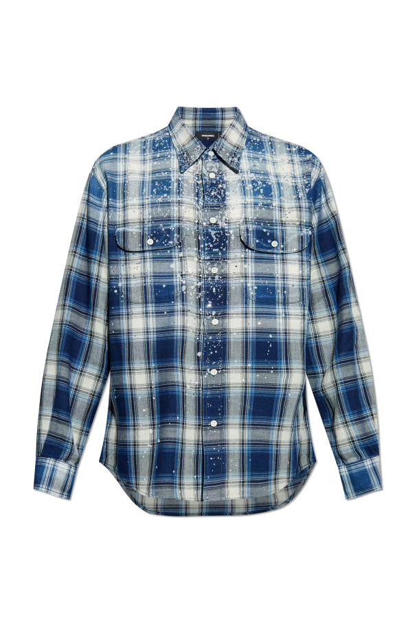 Shirt with appliqués od Dsquared2