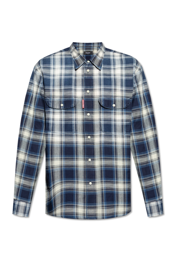 Checked pattern shirt od Dsquared2