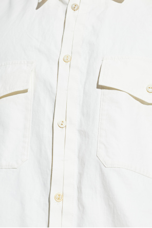 Dsquared2 Linen short-sleeved shirt