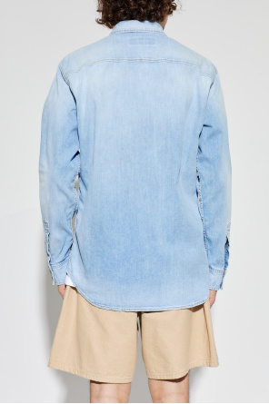 Dsquared2 Denim shirt with vintage effect