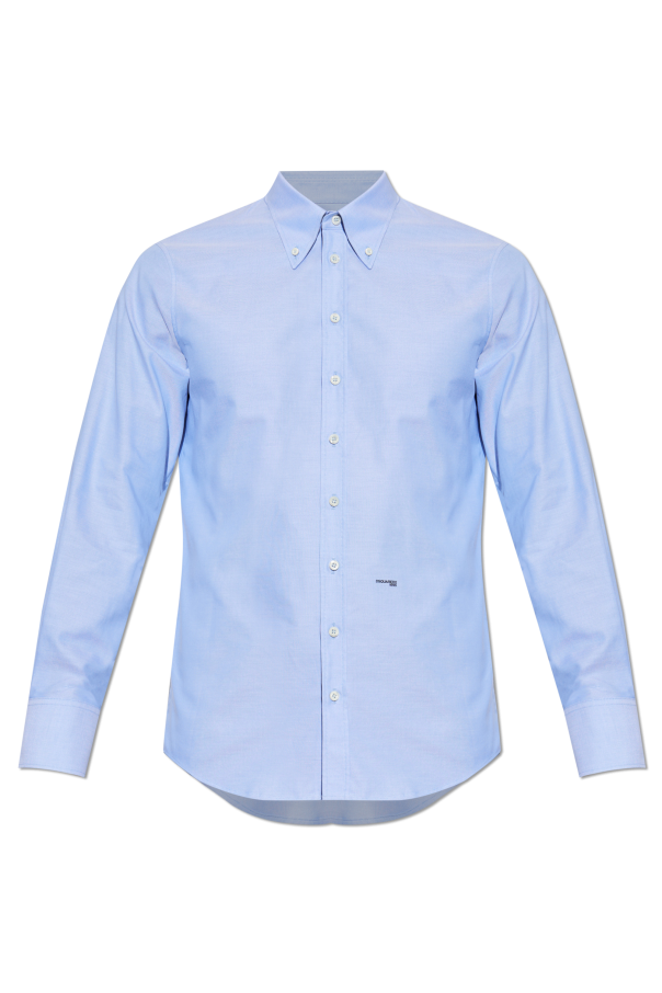 Tailored shirt with printed logo od Dsquared2