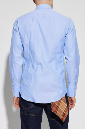 Dsquared2 Tailliertes Hemd mit aufgedrucktem Logo