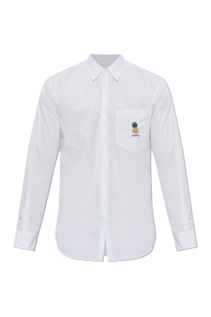 Shirt with patch