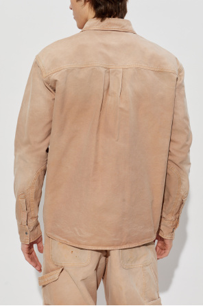 Dsquared2 Jeansowa koszula z efektem vintage