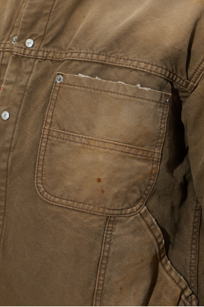 Dsquared2 Denim shirt with vintage effect