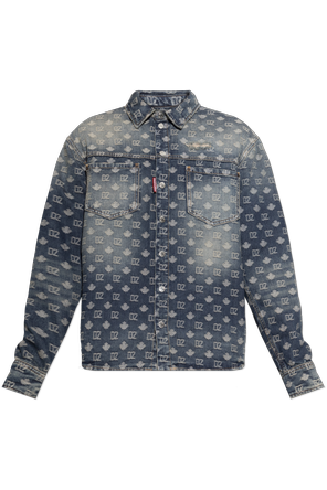 Jeansowa koszula z monogramem