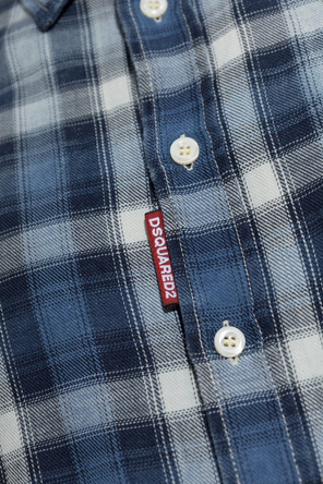 Dsquared2 Bawełniana koszula w kratę