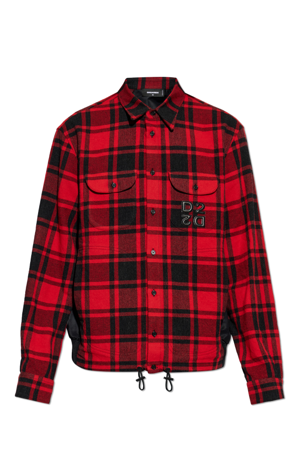 Checked pattern shirt od Dsquared2