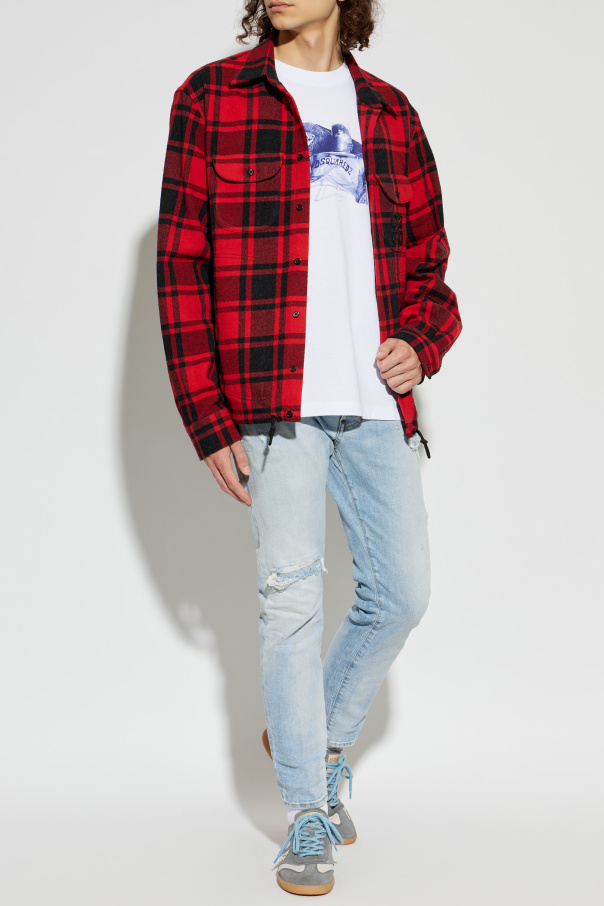 Dsquared2 Checked pattern shirt