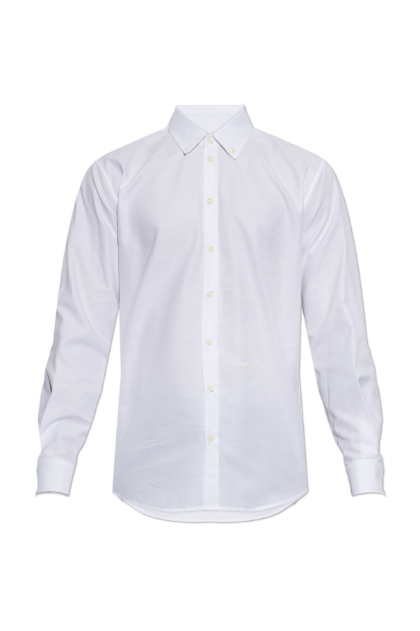 Shirt with embroidered logo od Dsquared2