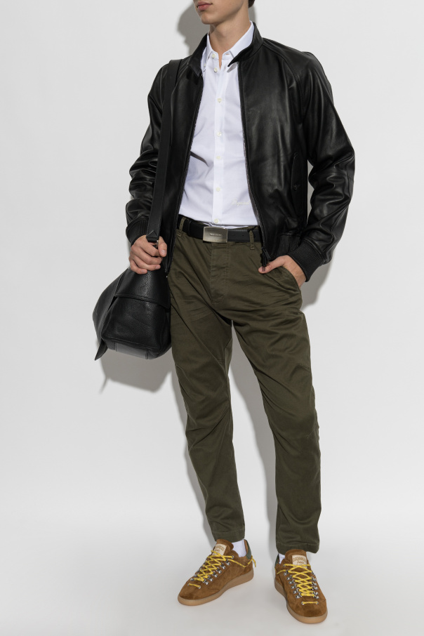 Dsquared2 Hemd mit aufgesticktem Logo