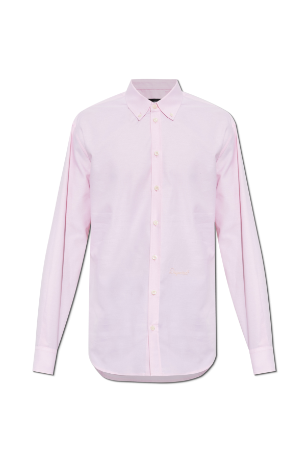Shirt with embroidered logo od Dsquared2