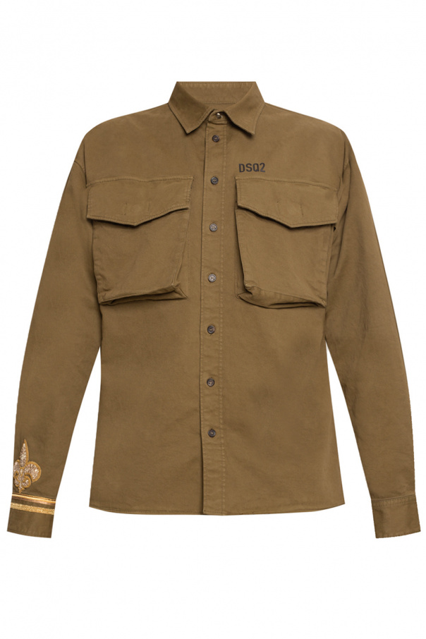 Dsquared2 Appliquéd shirt