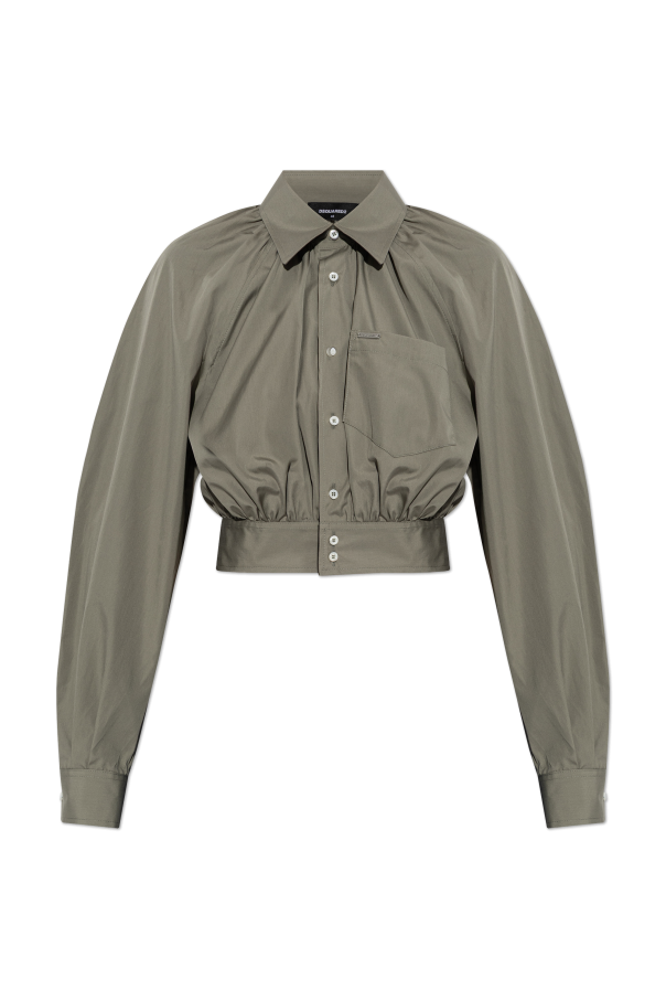 Short shirt with pocket od Dsquared2