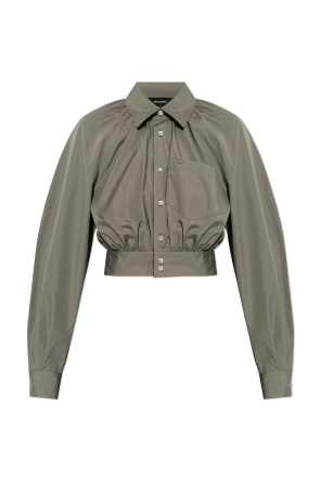 Camisa corta con bolsillo