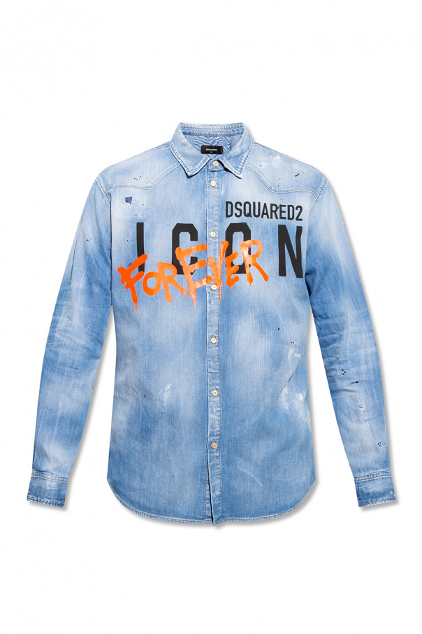 Dsquared2 ‘Icon 4Ever’ silk item shirt