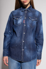 Dsquared2 Distressed denim shirt