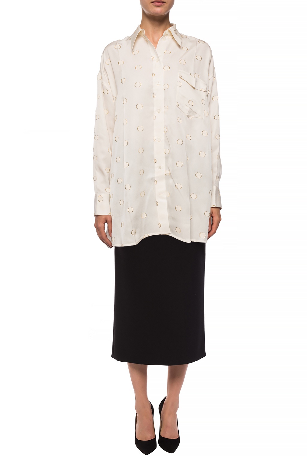 Victoria Beckham Embroidered shirt