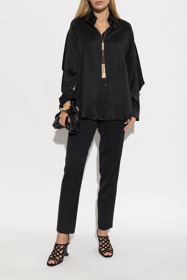 Balmain Oversized silk shirt