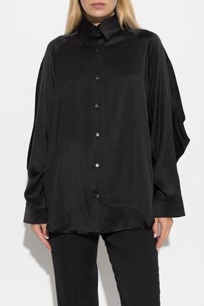 Balmain Oversized silk shirt