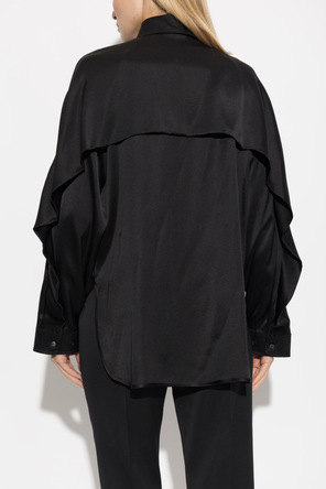 Balmain Oversized silk shirt