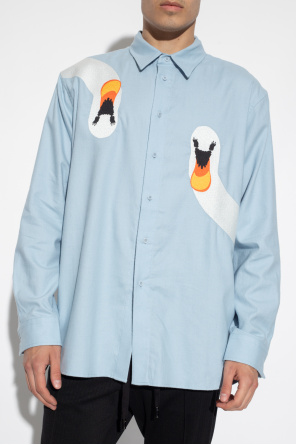 JW Anderson ‘Swan’ shirt with animal motif