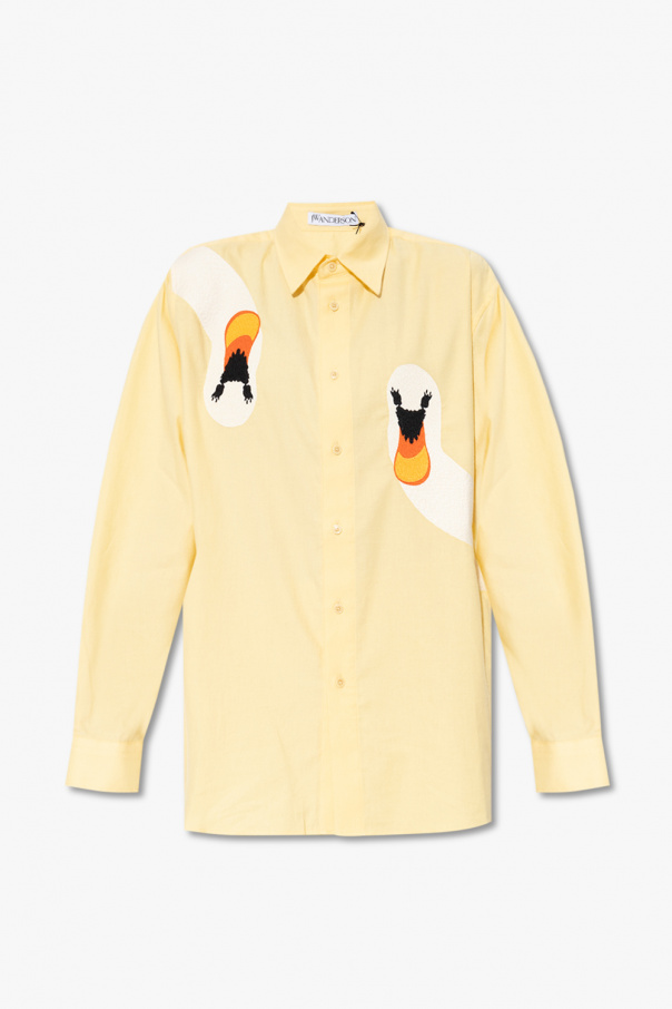 JW Anderson ‘Swan’ shirt with animal motif