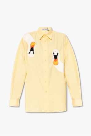 ‘swan’ shirt with animal motif od JW Anderson