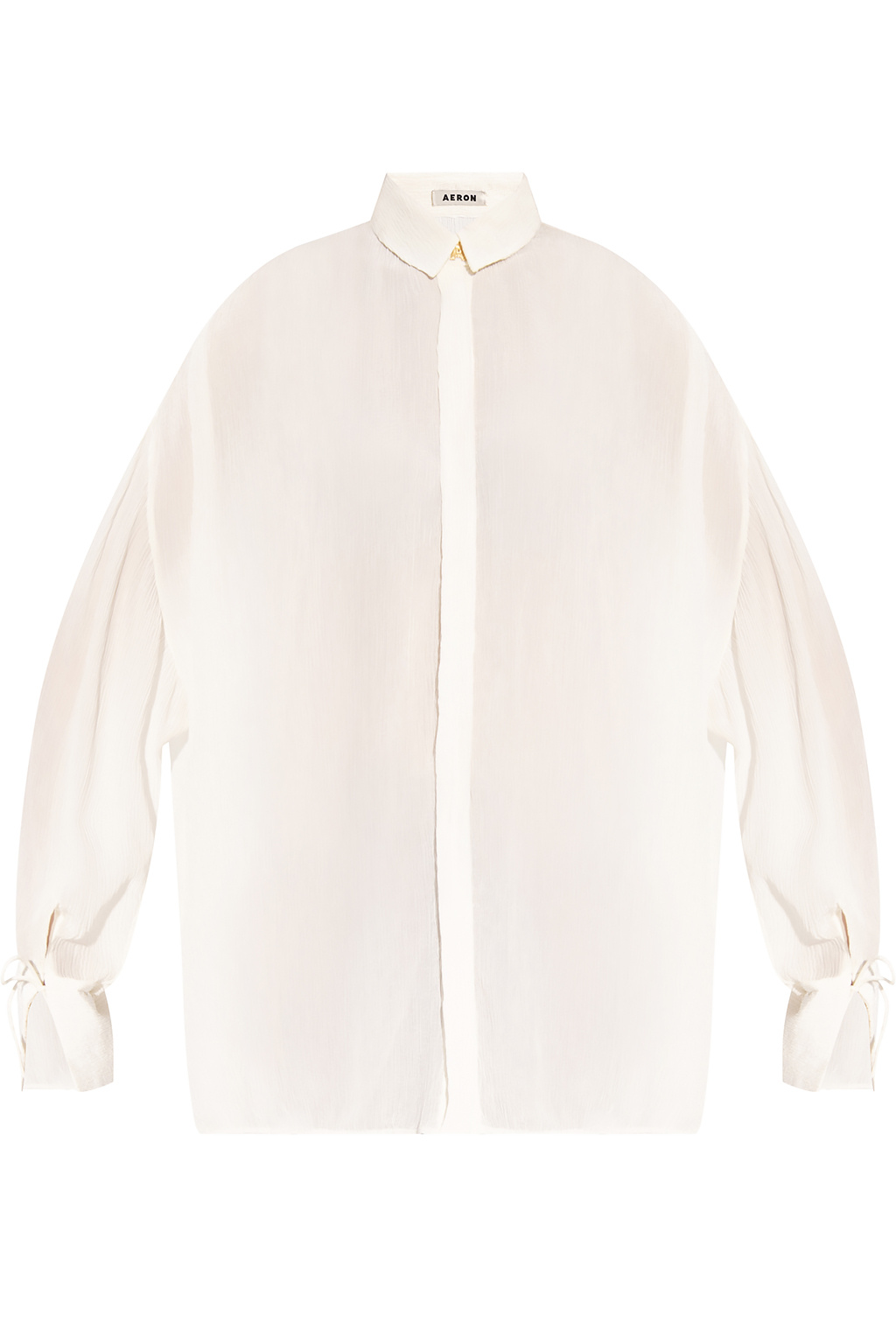 Aeron ‘Bombay’ oversize wrap-front shirt